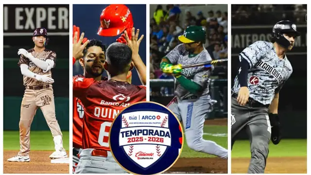 LMP: Así jugarán los 4 equipos sinaloenses en la primera serie del rol regular