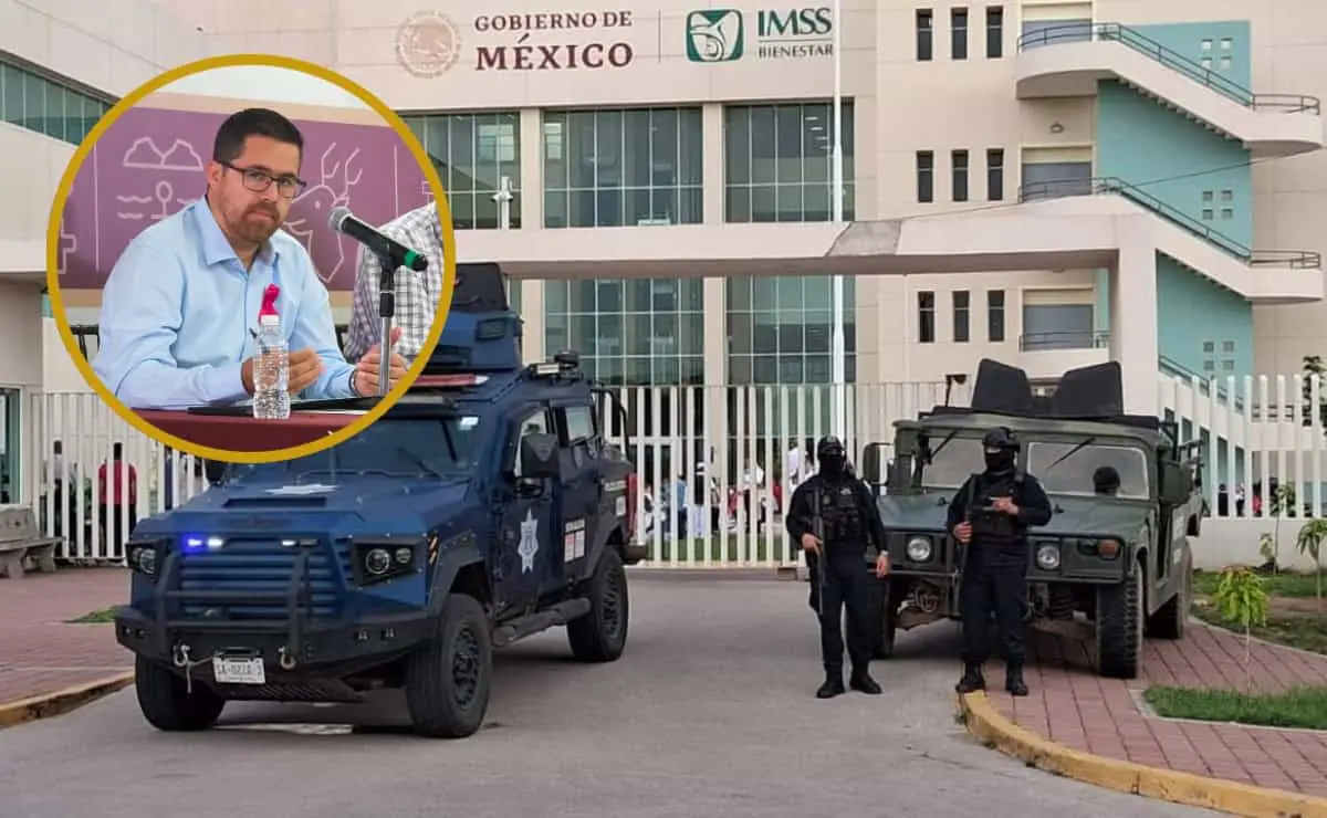 Cámaras del Hospital General de Culiacán son vigiladas por militares para mayor seguridad Cámaras del Hospital General de Culiacán son vigiladas por militares para mayor seguridad
