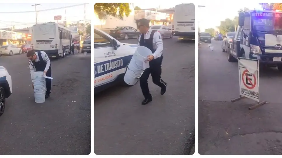 Los objetos fueron removidos por los agentes. (FOTO: Cortesía).