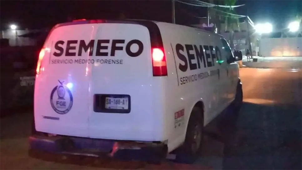 Los restos serán trasladados al Semefo.