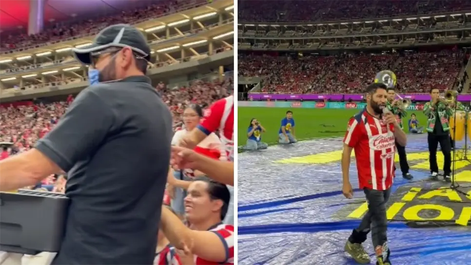 El cantante interpretó sus dos más grandes éxitos Con Música Romántica y Por Amor, los cuales fueron cantados por las miles de personas en el Estadio Akron, siendo una noche que jamás olvidarán