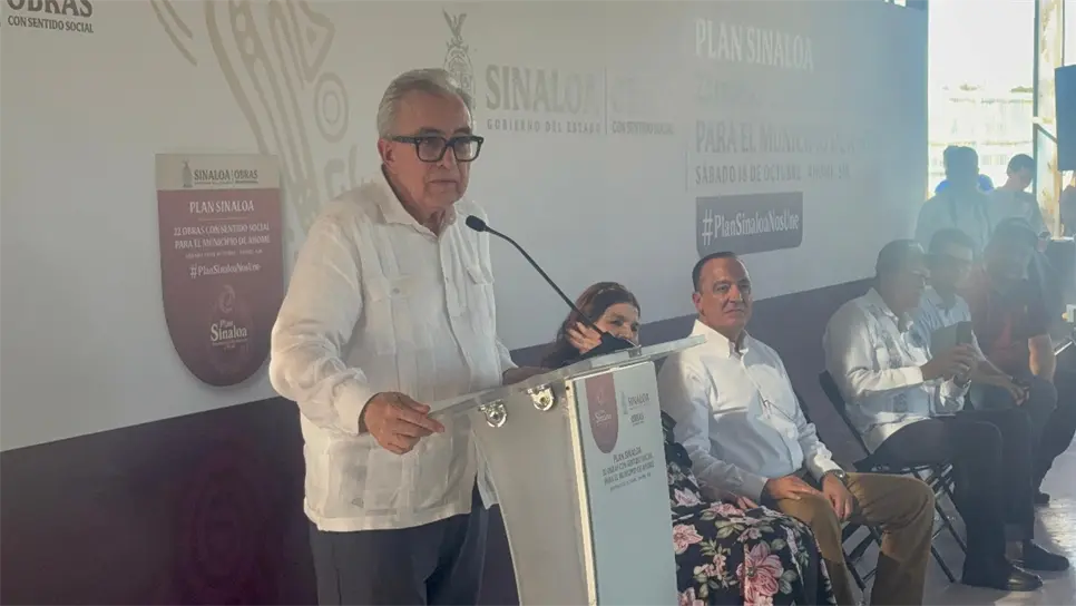 Gobernador Rubén Rocha se comprometa a rehabilitar primaria Quetzalcóatl de Los Mochis