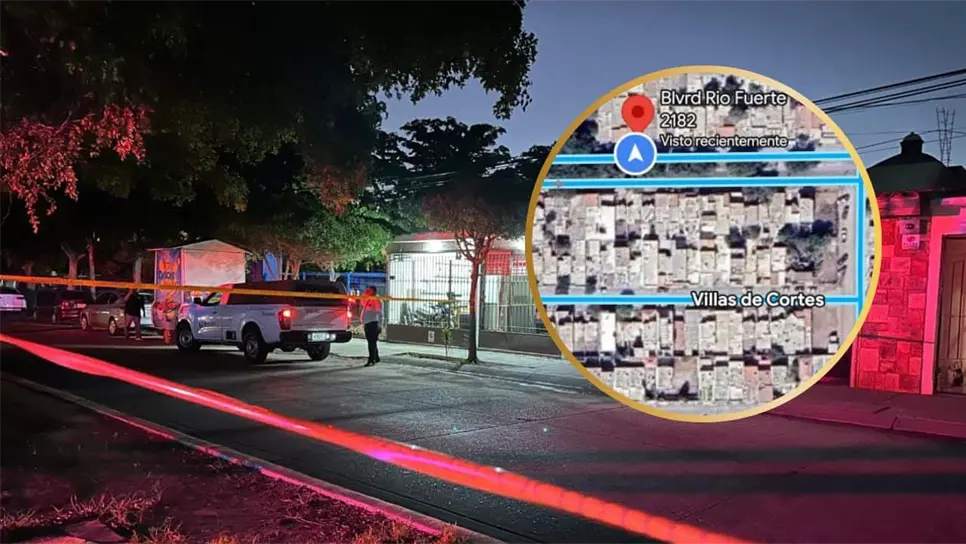 La abuelita y su nieto fueron asesinados con extrema violencia. FOTO: Luz Noticias.