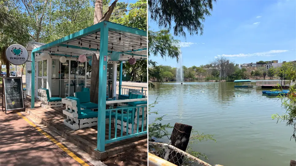 Turquesa Café tiene una vista única. (FOTO: Rocío Sánchez).