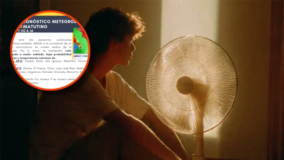 Calor de verano en otoño: hasta 40 °C este miércoles en Sinaloa informó Protección Civil