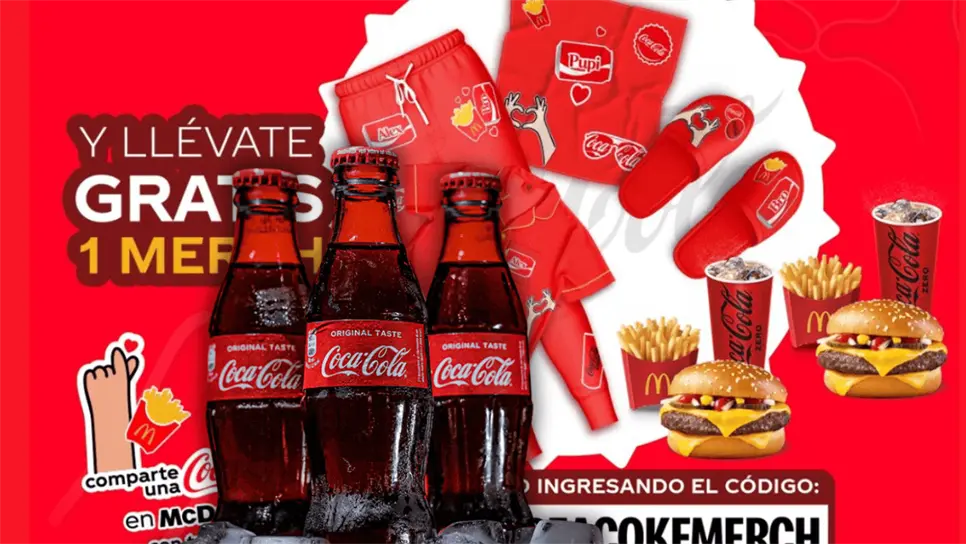 FOTO: Resulta que McDonalds y Coca-Cola se juntaron para darnos una sorpresa en este mes de octubre.