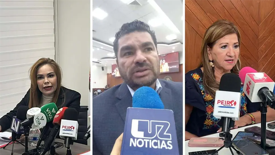 Durante la reunión con los comerciantes, se contó con la presencia del gobernador de Sinaloa, Rubén Rocha Moya y del secretario de la Defensa, el Gral. Ricardo Trevilla Trejo