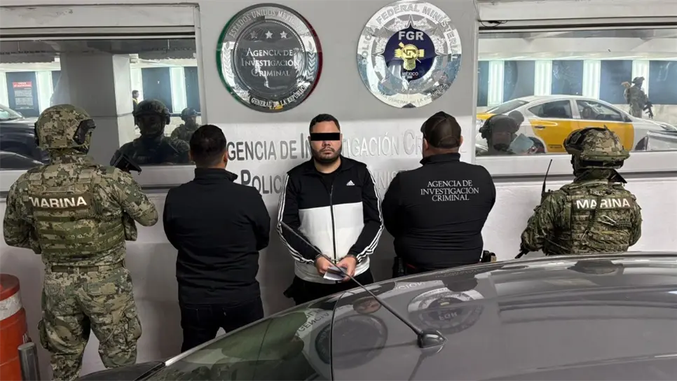 Después de ser detenido, el H4 fue puesto a disposición del Ministerio Público de la Fiscalía General de la República (FGR) para que realicen las investigaciones correspondientes y determinen su situación legal