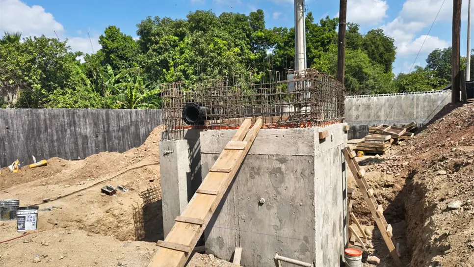 Están por concluir la fase de obra civil. (FOTO: Samuel Mariscal).