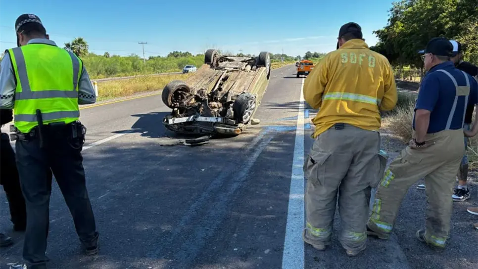 En el rescate participaron los cuerpos de auxilio.