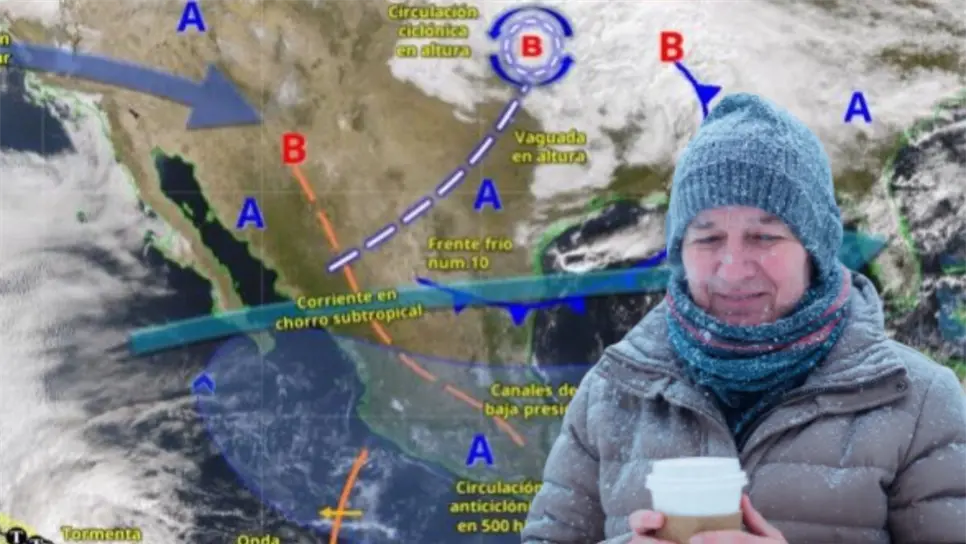 Frente frío 11 provocará heladas de -5 grados en estos estados