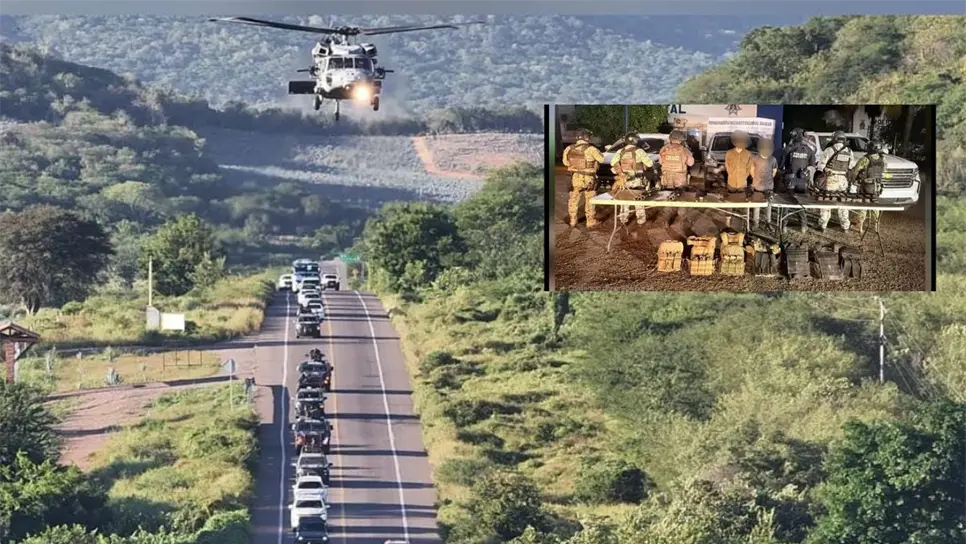 El megaoperativo en Jesús María.FOTO: Cortesía