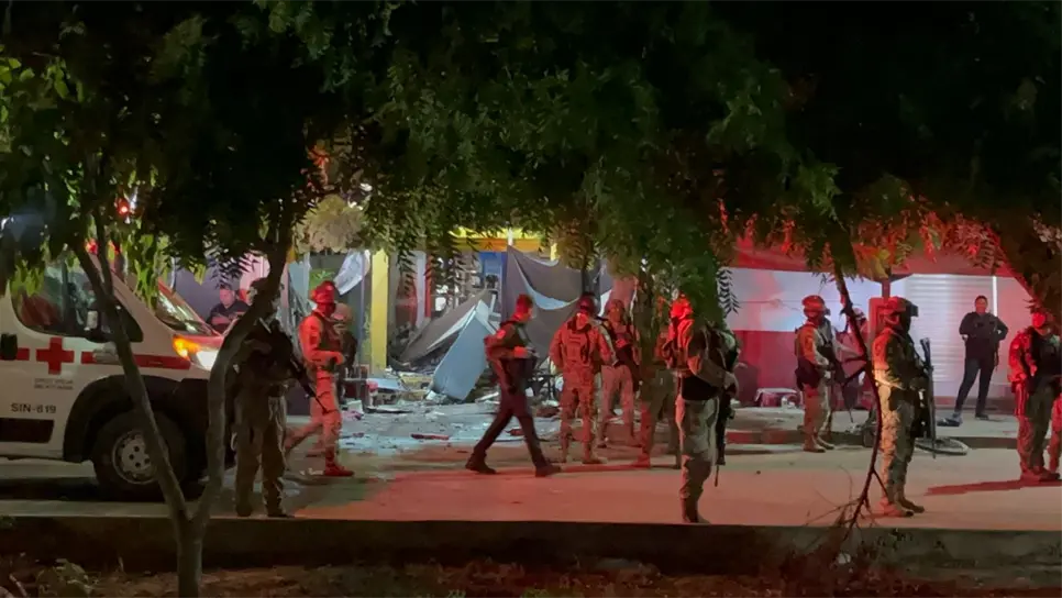 La zona fue blindada por autoridades de los tres niveles de gobierno. (FOTO: Enrique Chan).