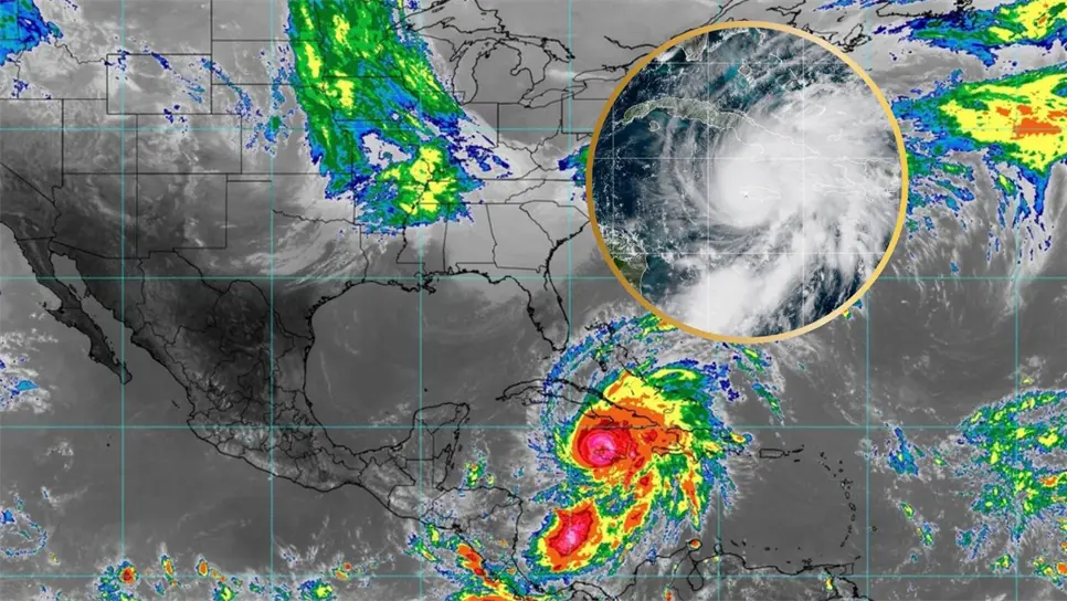 Melissa tocó tierra en el suroeste de Jamaica como un poderoso huracán categoría 5. FOTO: Luz Noticias.
