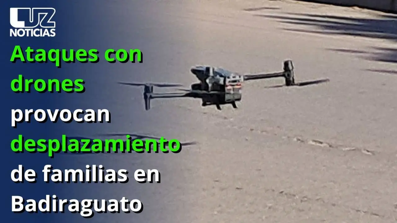 Ataques con drones provocan desplazamiento de familias en Badiraguato Ataques con drones provocan desplazamiento de familias en Badiraguato