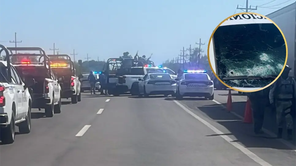 Se enfrenta la Guardia Nacional con civiles armados por la carretera a Eldorado