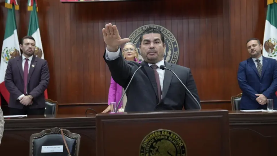 Rodolfo Valenzuela se dice honrado de asumir la presidencia de la Mesa Directiva del Congreso del Estado