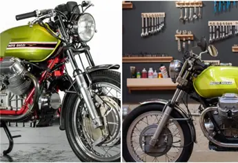 La mítica Moto Guzzi que le debe su nombre a un perro y nació en un sótano
