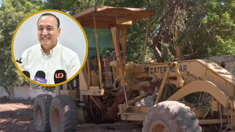 FOTO: El alcalde de Ahome, Antonio Menéndez de Llano Bermúdez, gestiona recursos para reactivar maquinaria municipal en desuso