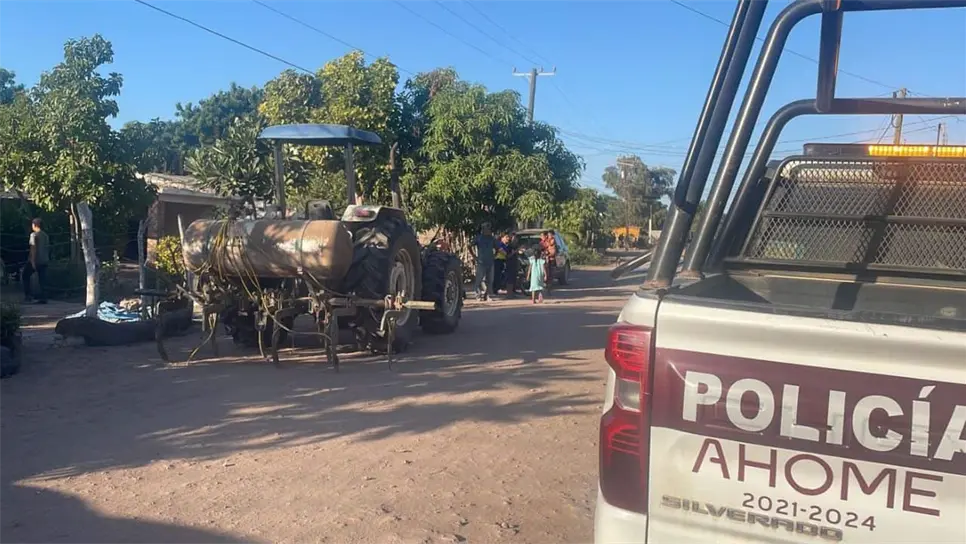 Falsa alarma por explosión de nodriza con amoníaco causa movilización en Higuera de Zaragoza
