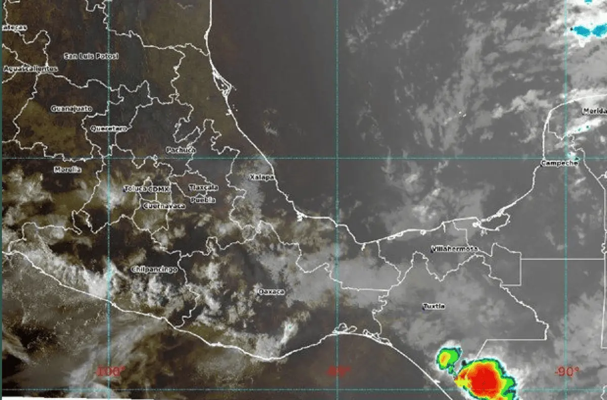 Se esperan lluvias fuertes en estos estados del sur de México Se esperan lluvias fuertes en estos estados del sur de México