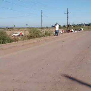 Mueren dos personas al caer al canal de La Palma, Navolato Mueren dos personas al caer al canal de La Palma, Navolato