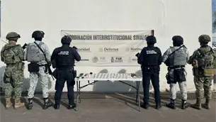 Aseguran una granada de mano y armas de fuego en el penal de Culiacán