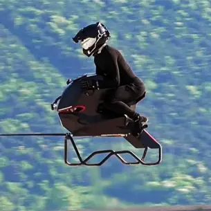 Volar ya es una realidad gracias a la moto de Volonaul: supera los 100 km/h y cuesta casi un millón de euros