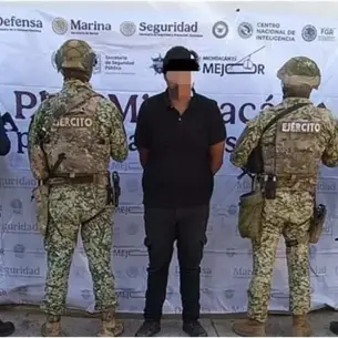 Cae El Cochiloco: Detienen a presunto integrante del CJNG con arsenal y auto robado