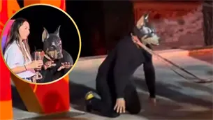 Con ladridos y máscara de perro, Therian se deja ver en las Letras de Mazatlán