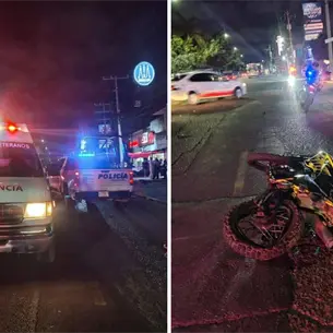 Motociclista es atacado a balazos en plena avenida de Mazatlán; muere al llegar al hospital Motociclista es atacado a balazos en plena avenida de Mazatlán; muere al llegar al hospital