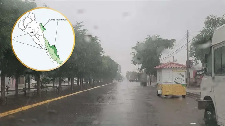 Pronostican lluvias en estos municipios de Sinaloa para este viernes 6 de marzo