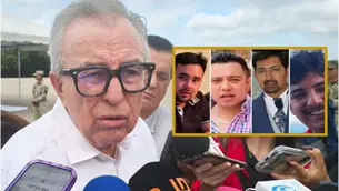 Rocha Moya: queremos encontrar vivos a los turistas del Estado de México