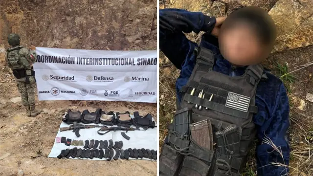 Detienen a civil fuertemente armado en La Capilla del Taxte, Concordia, tras un enfrentamiento Detienen a civil fuertemente armado en La Capilla del Taxte, Concordia, tras un enfrentamiento