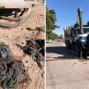 JAPAMA: “En Los Mochis, el enemigo silencioso del drenaje son las toallitas húmedas”