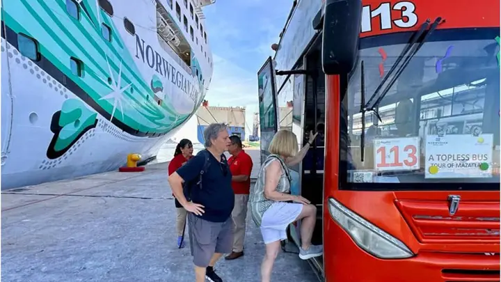 Más de 11 mil cruceristas llegan este jueves a Mazatlán; dejarán importante derrama económica