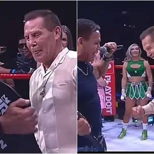 Julio César Chávez recibe cinturón de campeón en el Ring Royale 2026