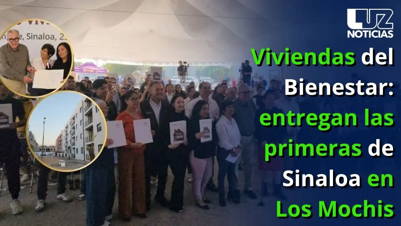Viviendas del Bienestar: entregan las primeras de Sinaloa en Los Mochis Viviendas del Bienestar: entregan las primeras de Sinaloa en Los Mochis