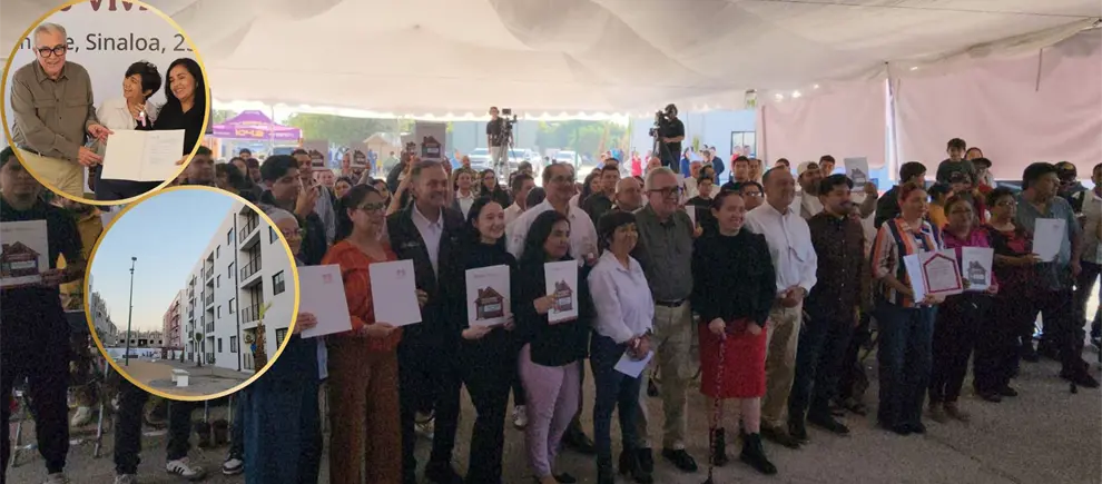 Viviendas del Bienestar: entregan las primeras de Sinaloa en Los Mochis Viviendas del Bienestar: entregan las primeras de Sinaloa en Los Mochis