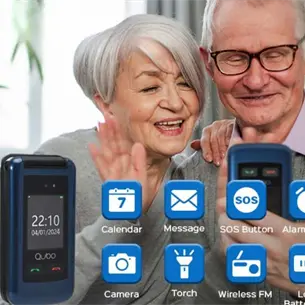 Este celular es el ideal para adultos mayores por su facilidad de operación y larga duración de batería Este celular es el ideal para adultos mayores por su facilidad de operación y larga duración de batería