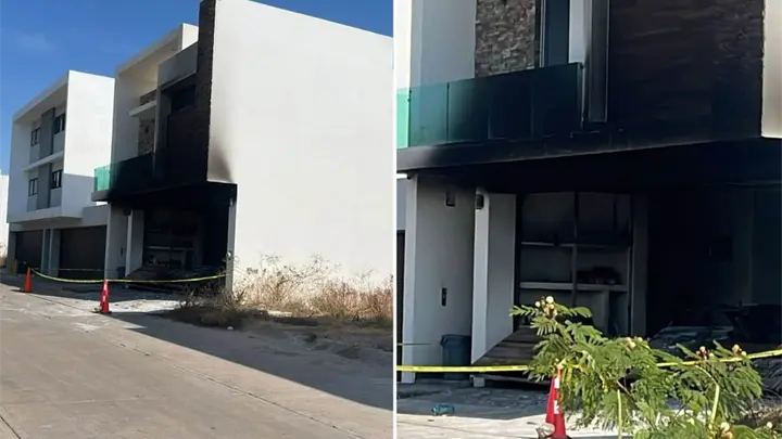 Sujetos armados incendian domicilio y un vehículo en residencial de la Isla Musala en Culiacán