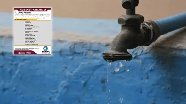 JAPAC: Estas 17 colonias de Culiacán se quedarán sin agua este miércoles 8 de abril JAPAC: Estas 17 colonias de Culiacán se quedarán sin agua este miércoles 8 de abril