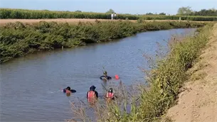 Ciclista muere ahogado tras caer a canal en el campo El Diez en Culiacán