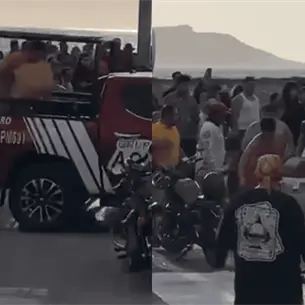 Salvavidas logran rescate de bañista que se ahogaba en playas de Mazatlán