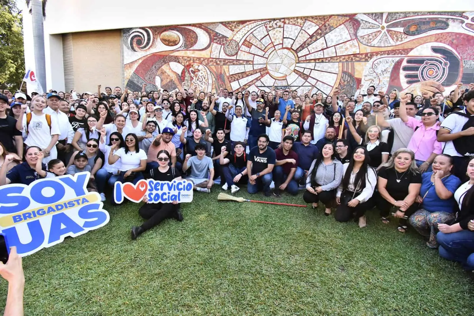 Rector de la UAS inaugura el programa institucional “Reto Mejora: Cuida tu Espacio Universitario”