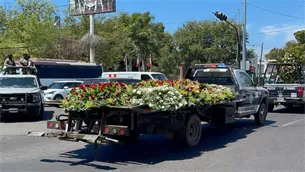 Dan último adiós a Jesús Felipe, agente de tránsito asesinado en Culiacán