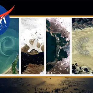 La NASA lanza herramienta para escribir tu nombre con paisajes terrestres captados por satélite