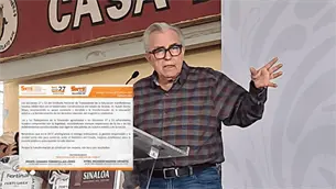 Secciones 27 y 53 del SNTE respaldan a Rocha Moya ante acusaciones de Estados Unidos