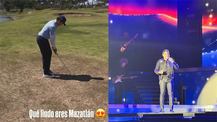 Chayanne llega a Mazatlán y se prepara para un show inolvidable