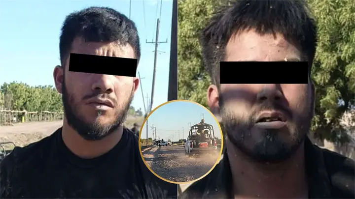 Detienen a dos sicarios con un Barrett y camioneta de lujo tras persecución en Navolato Detienen a dos sicarios con un Barrett y camioneta de lujo tras persecución en Navolato